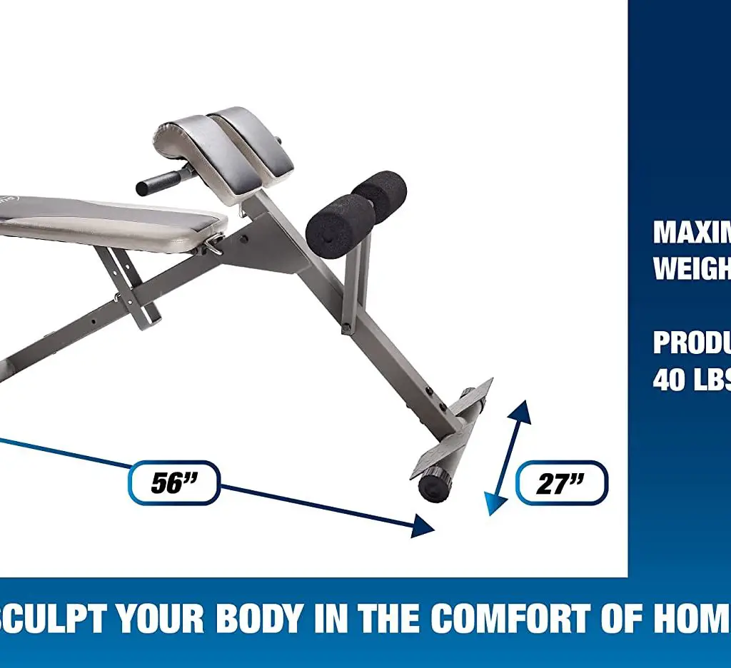 Stamina Ab/Hyper Bench Pro Features