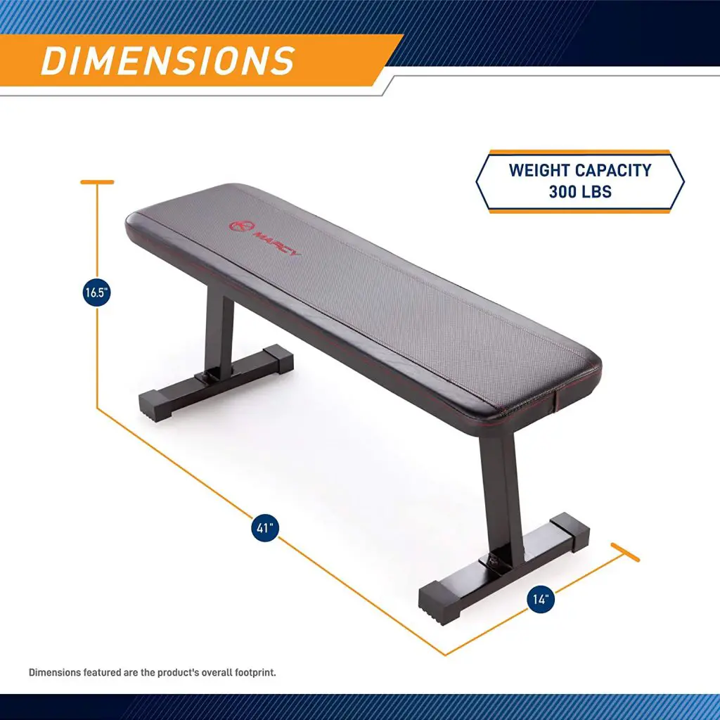 Marcy SB-315 Flat Utility Weight Bench Product Description