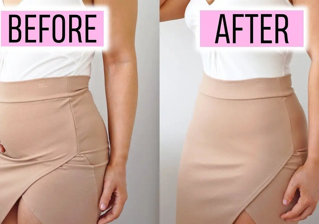 Shapewear Before and After