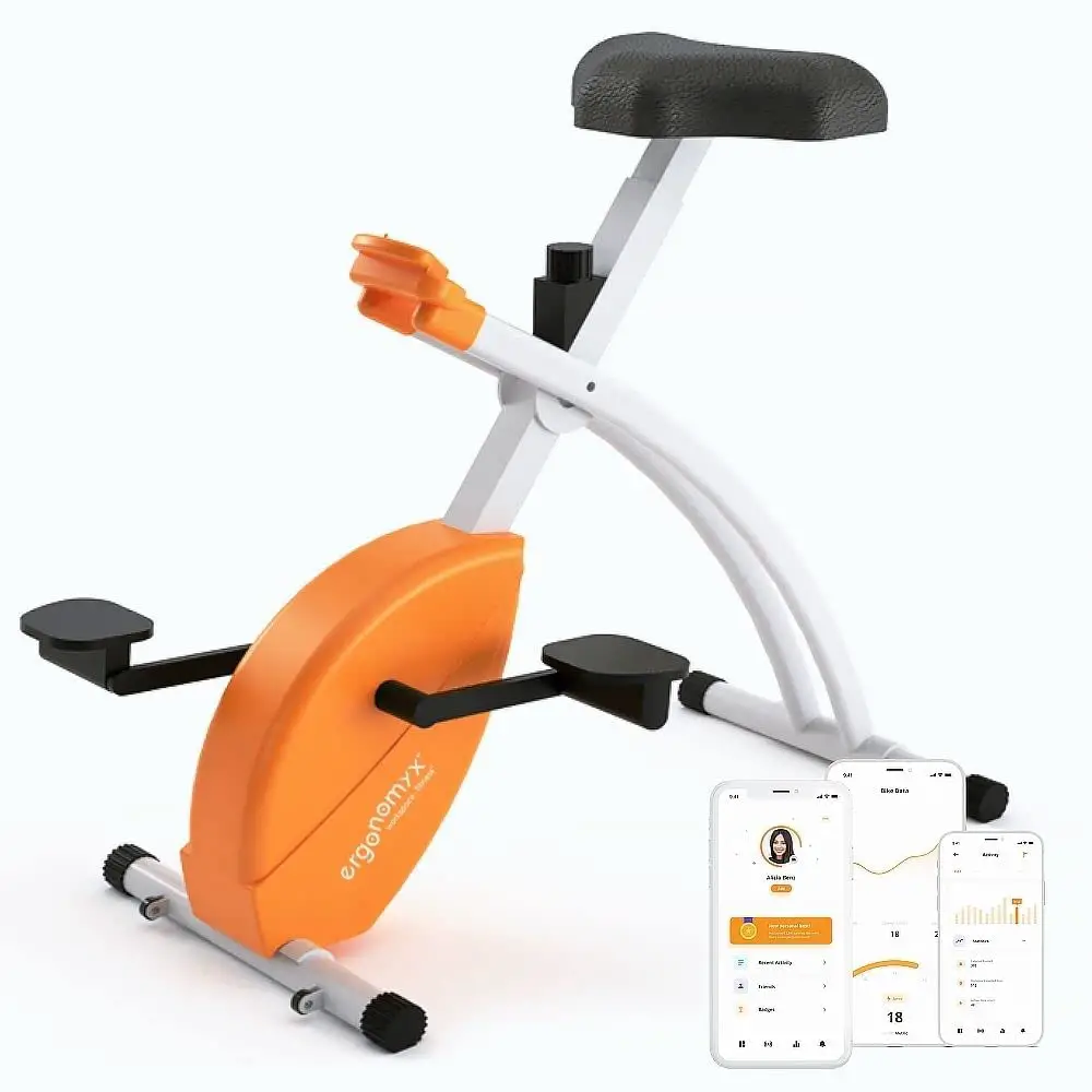 ERGONOMYX “Smartphone-Connected” Under Desk Mini Exercise Bike